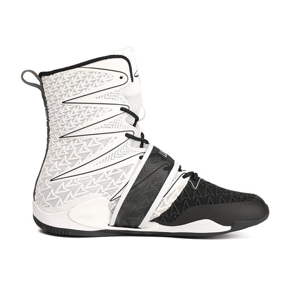 Men's Boxing Shoes Black/ White LS308