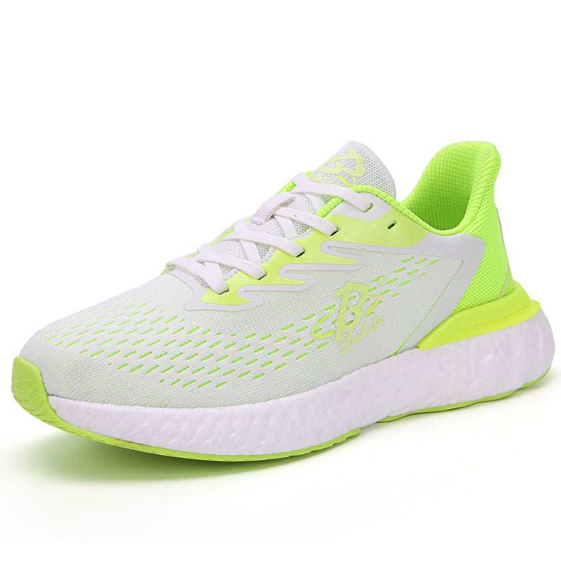 Men's Running Shoes with E-tpu Sole White LS288